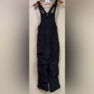 Lands' End Kids Squall Waterproof Insulated Iron Knee Snow Bibs 14 Grow Along